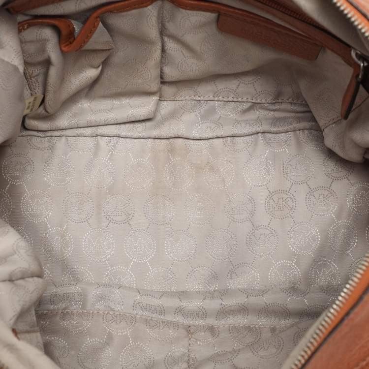 Pre Owned MICHAEL Michael Kors Brown Leather Sophie Satchel