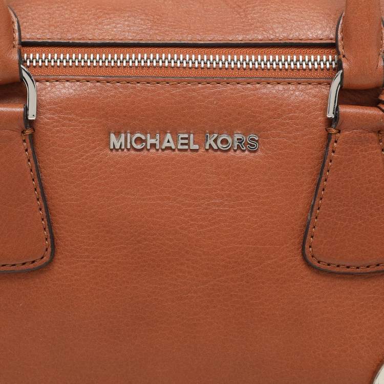 Pre Owned MICHAEL Michael Kors Brown Leather Sophie Satchel