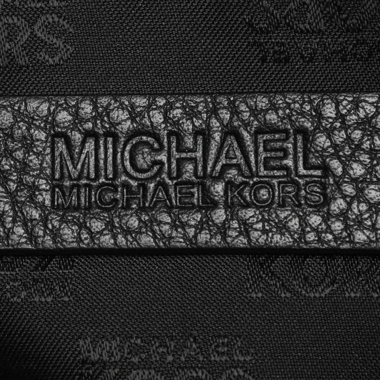 Pre Owned MICHAEL Michael Kors Black Leather Hobo