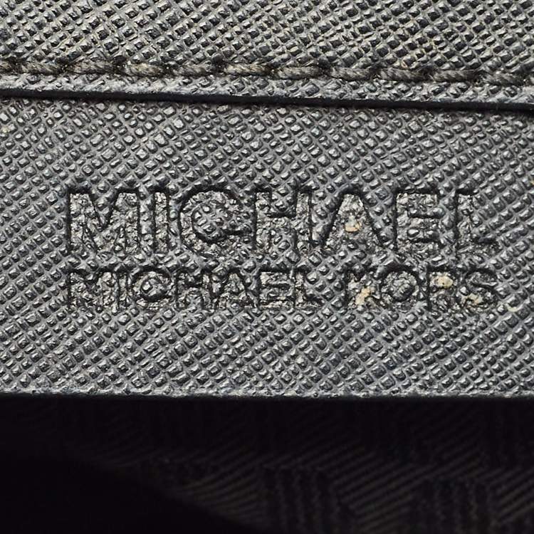 Pre Owned MICHAEL Michael Kors Black Saffiano Leather Small Dillon Tote