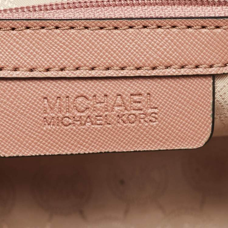 Pre Owned MICHAEL Michael Kors Tricolor Leather Small Selma Crossbody Bag