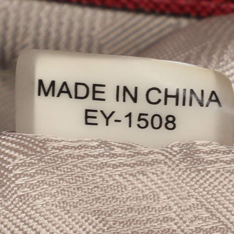 Pre Owned MICHAEL Michael Kors Red Saffiano Leather Large Jet Set Travel Tote