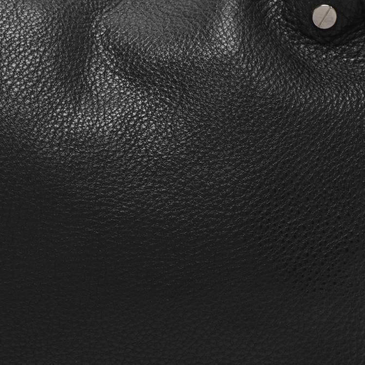 Pre Owned MICHAEL Michael Kors Black Leather Hobo