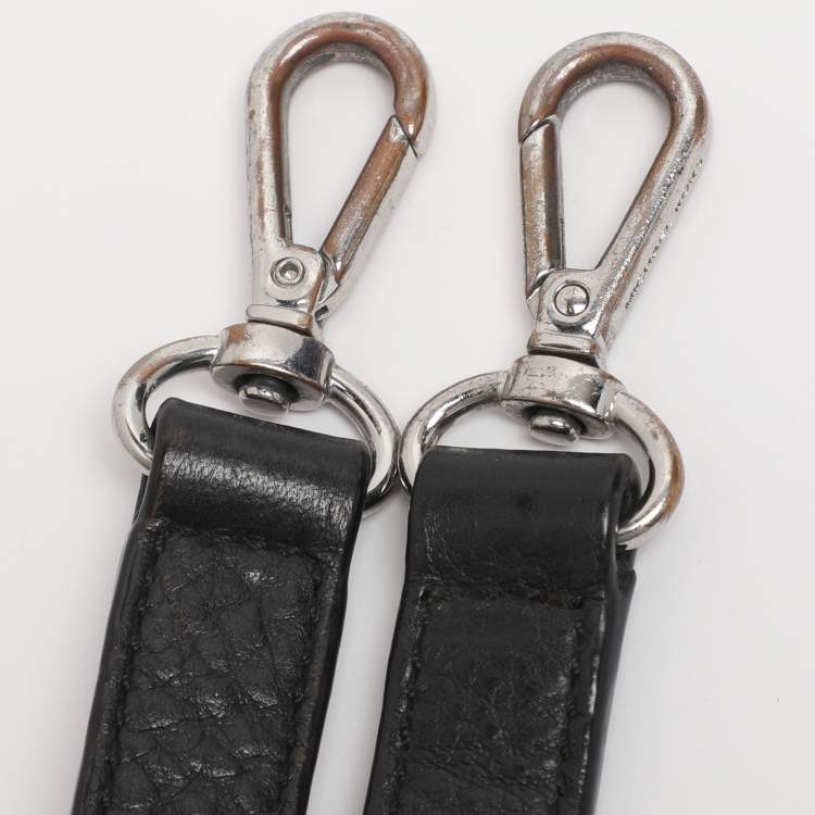 Pre Owned MICHAEL Michael Kors Black Leather Hobo