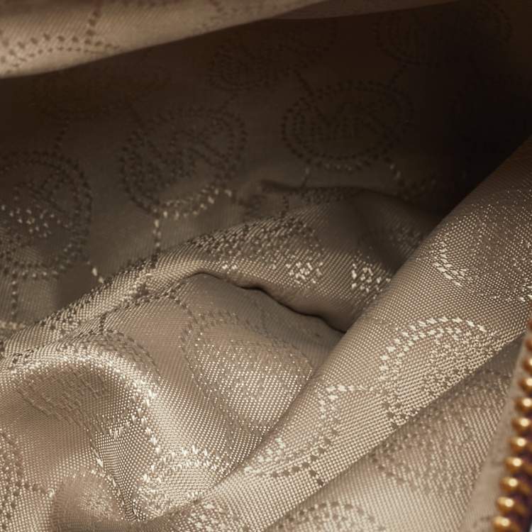 مملوكة مسبقًا MICHAEL Michael Kors Cynthia Medium Burgundy Leather Tote