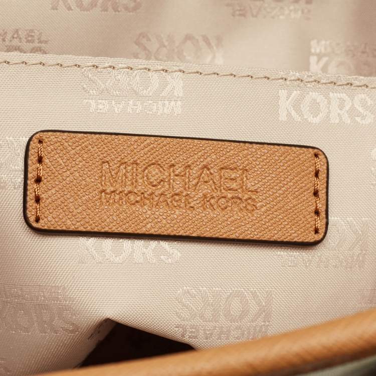 مملوكة مسبقًا MICHAEL Michael Kors Jet Set Travel Large Leather Tote