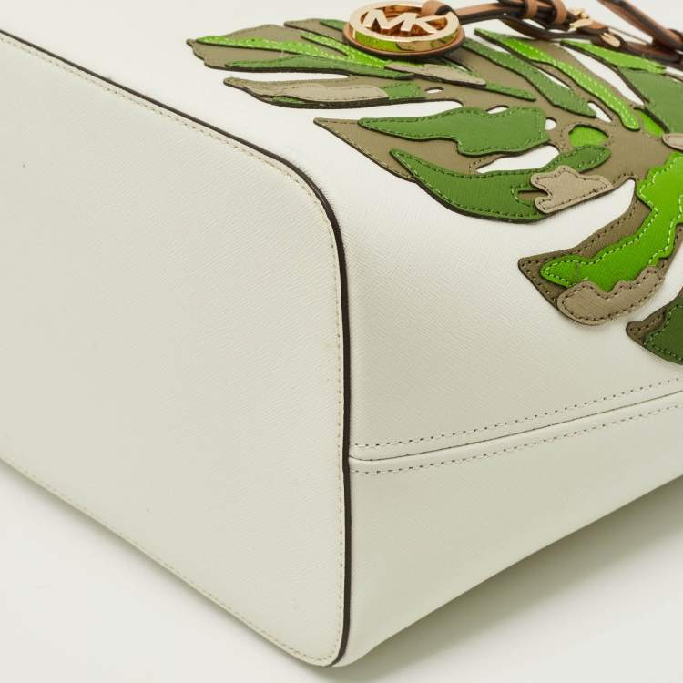 مملوكة مسبقًا MICHAEL Michael Kors Jet Set Travel Large Leather Tote