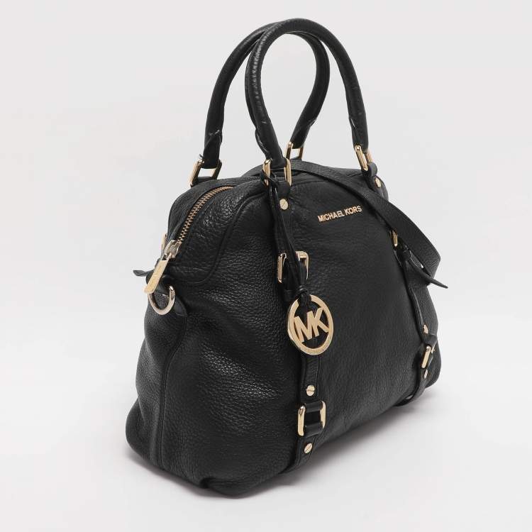 Pre Owned MICHAEL Michael Kors Bedford Black Leather Satchel