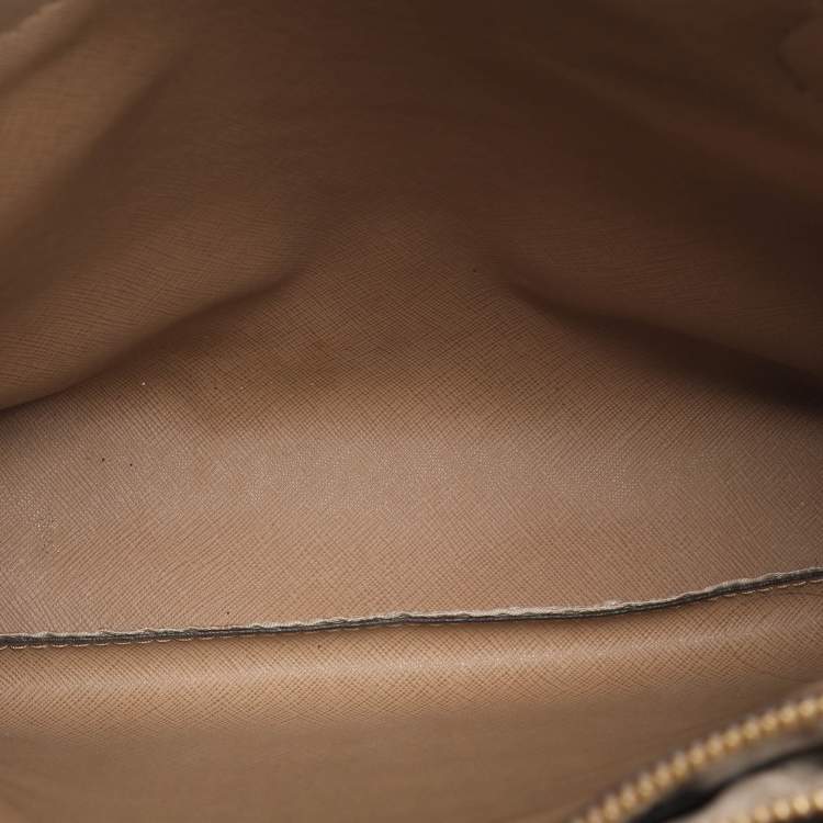 Pre Owned MICHAEL Michael Kors Medium Brown Leather Tote