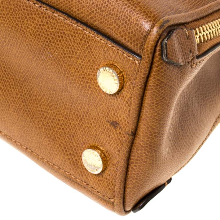 Pre Owned Michael Michael Kors Brown Leather Satchel