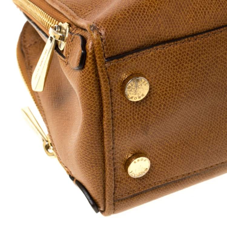 Pre Owned Michael Michael Kors Brown Leather Satchel