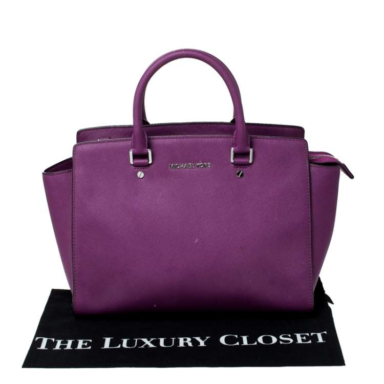 purple MK purse