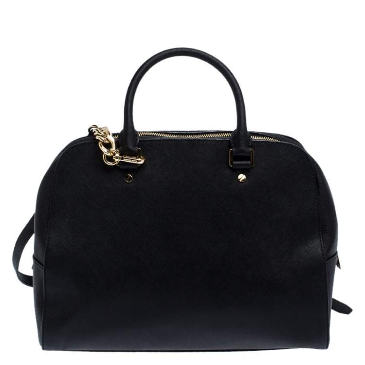 Pre Owned MICHAEL Michael Kors Black Chain Satchel