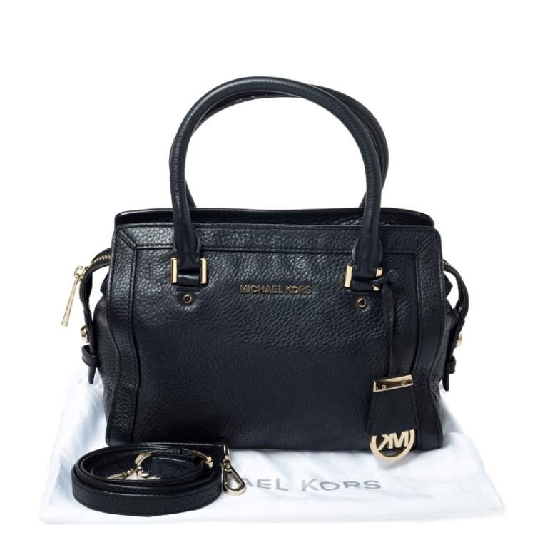 Pre Owned MICHAEL Michael Kors Leather Collins Tote