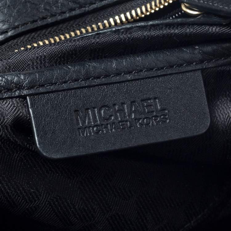 Pre Owned MICHAEL Michael Kors Leather Collins Tote