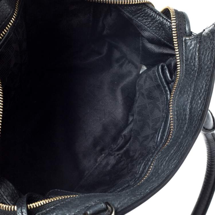 Pre Owned MICHAEL Michael Kors Leather Collins Tote