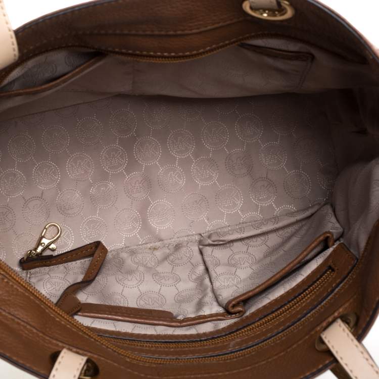 Pre Owned MICHAEL Michael Kors Brown Leather Bedford Tote