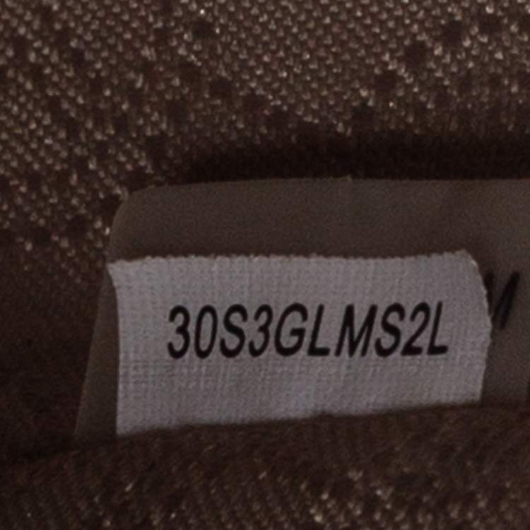 Pre Owned MICHAEL Michael Kors Beige Leather Medium Selma Satchel