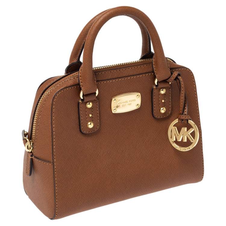 مملوكة مسبقًا Michael Michael Kors Tan Leather Mini 2way Bag