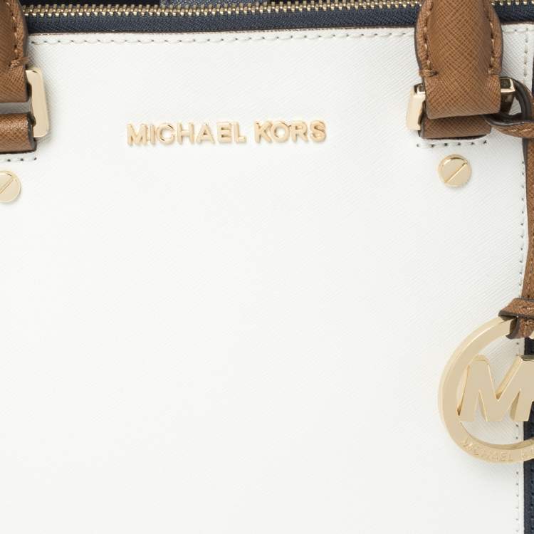 Pre Owned MICHAEL Michael Kors Multicolor Leather Medium Sutton Tote