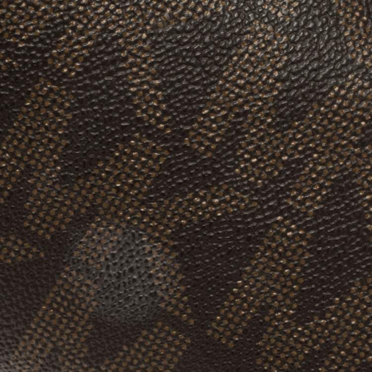 Pre Owned MICHAEL Michael Kors Brown Signature Coated Canvas Medium Cynthia Tote