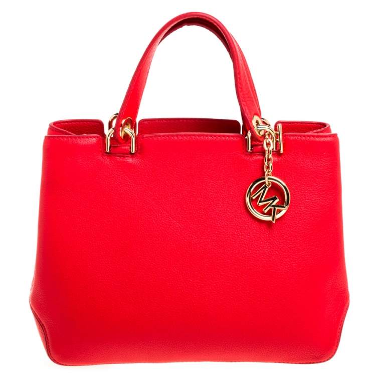MICHAEL Michael Kors Red Leather Anabelle Tote MICHAEL Michael Kors | TLC