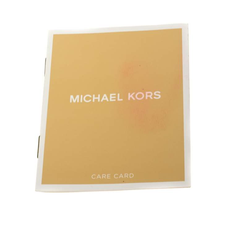 مملوكة مسبقًا MICHAEL Michael Kors Brown/Beige Signature Coated Canvas and Leather Grayson Boston Bag