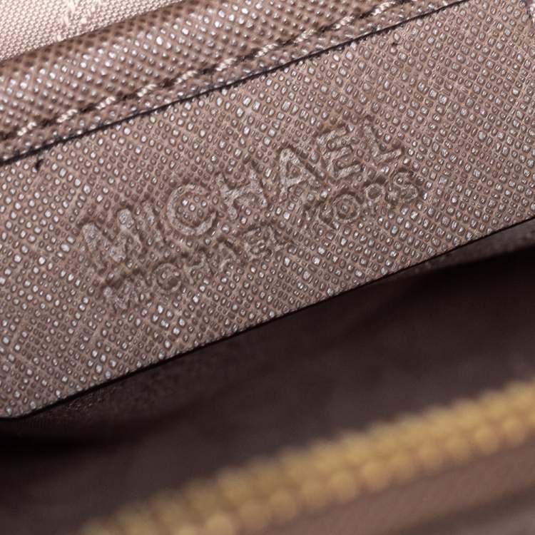 Pre Owned MICHAEL Michael Kors Brown Leather Large Selma Satchel