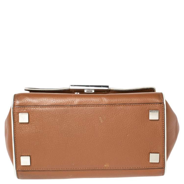 Pre Owned MICHAEL Michael Kors Brown Leather Audrey  Tote
