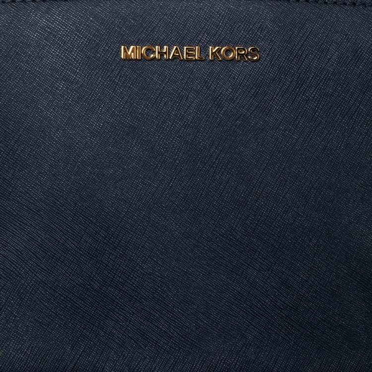 Pre Owned MICHAEL Michael Kors Multicolor Leather Medium Selma Shoulder Bag