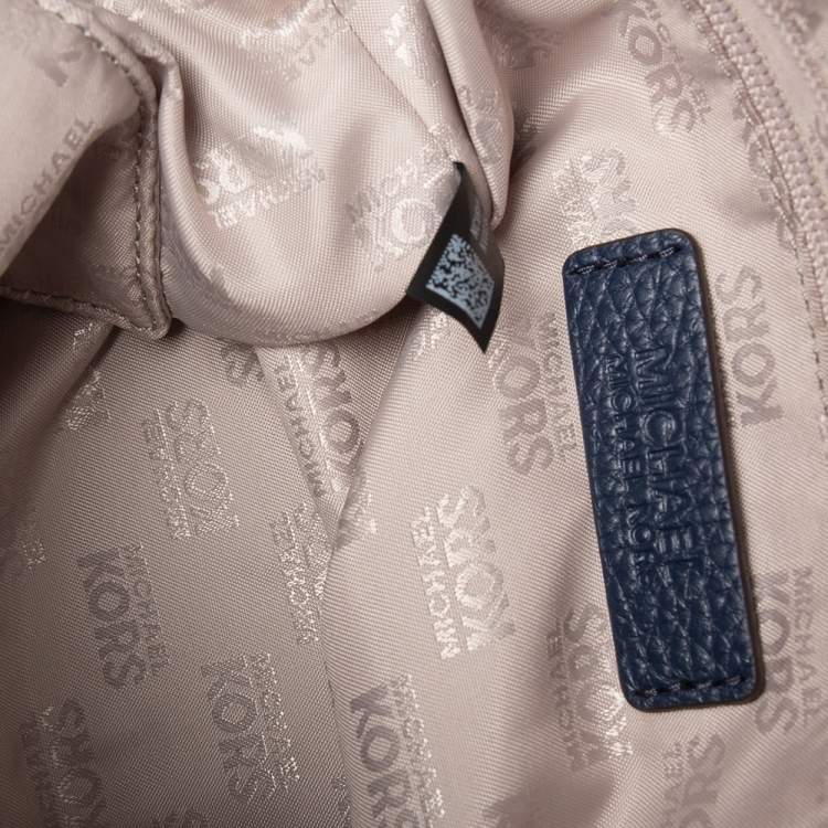 Pre Owned MICHAEL Michael Kors Blue  Leather Chain Shoulder Bag