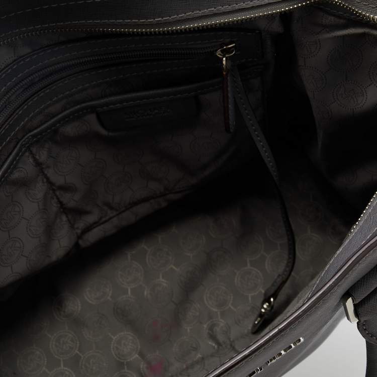 مملوكة مسبقًا MICHAEL Michael Kors Grey Leather Large Selma Tote
