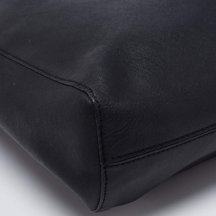 Pre Owned MICHAEL Michael Kors Black Leather Tote