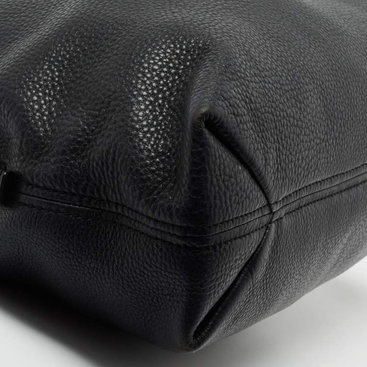 مملوكة مسبقًا MICHAEL Michael Kors Black Leather Jet Set Chain Tote