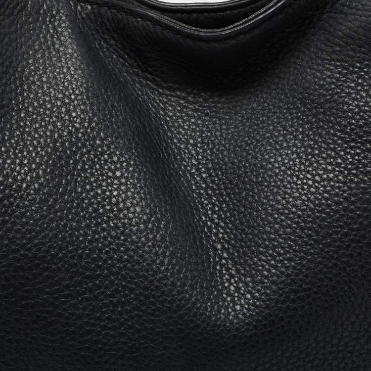 مملوكة مسبقًا MICHAEL Michael Kors Black Leather Jet Set Chain Tote