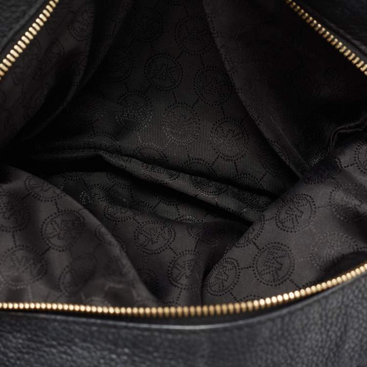 مملوكة مسبقًا MICHAEL Michael Kors Black Leather Jet Set Chain Tote