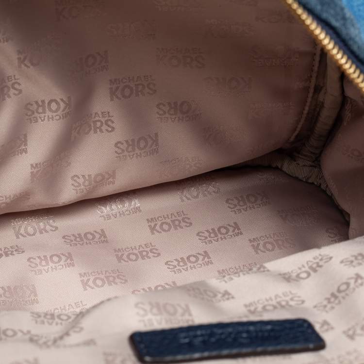 Pre Owned MICHAEL Michael Kors Denim Backpack