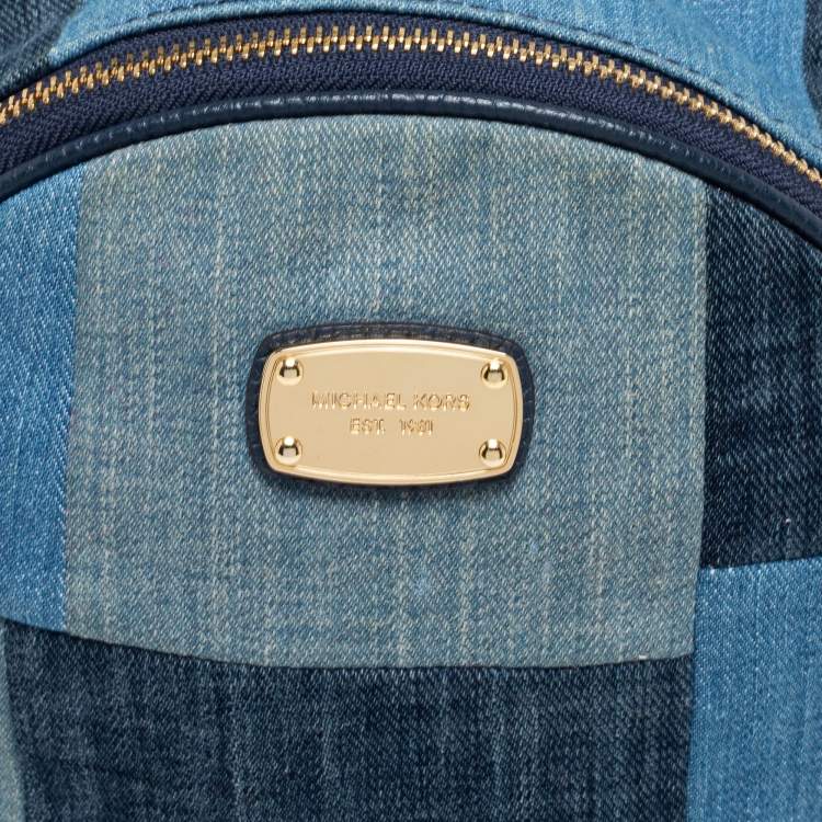 Pre Owned MICHAEL Michael Kors Denim Backpack