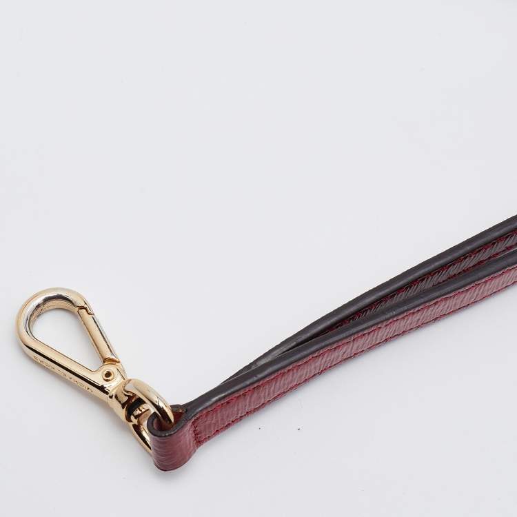 Pre Owned MICHAEL Michael Kors Red Patent Leather Small Selma Shoulder Bag