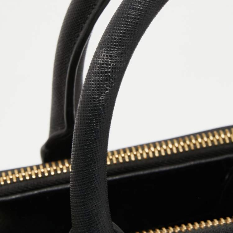 مملوكة مسبقًا MICHAEL Michael Kors Black Saffiano Leather Medium Kellen Tote