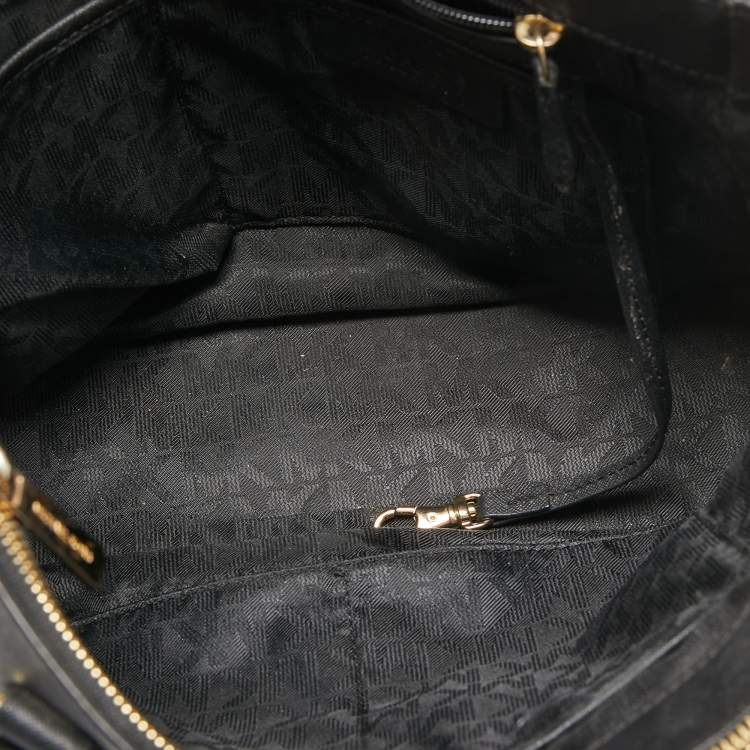 مملوكة مسبقًا MICHAEL Michael Kors Black Saffiano Leather Medium Kellen Tote