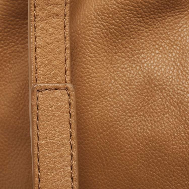 مملوكة مسبقًا MICHAEL Michael Kors Tan Leather Shoulder Bag