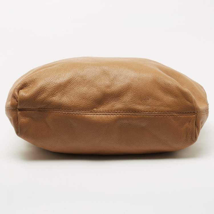 مملوكة مسبقًا MICHAEL Michael Kors Tan Leather Shoulder Bag