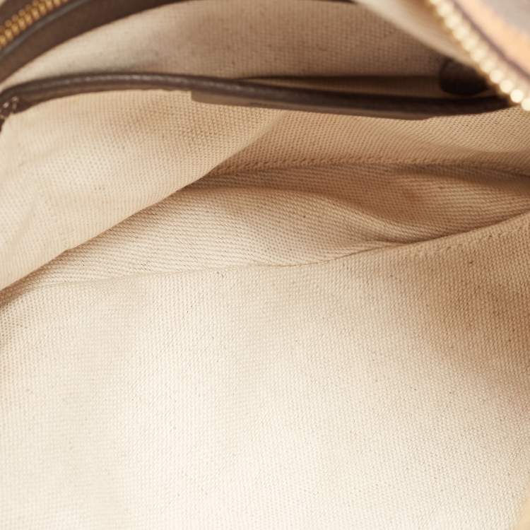 Pre Owned MICHAEL Michael Kors Dark Brown Leather Satchel