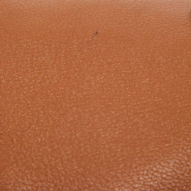 Pre Owned MICHAEL Michael Kors Brown Leather Camden Drawstring Hobo