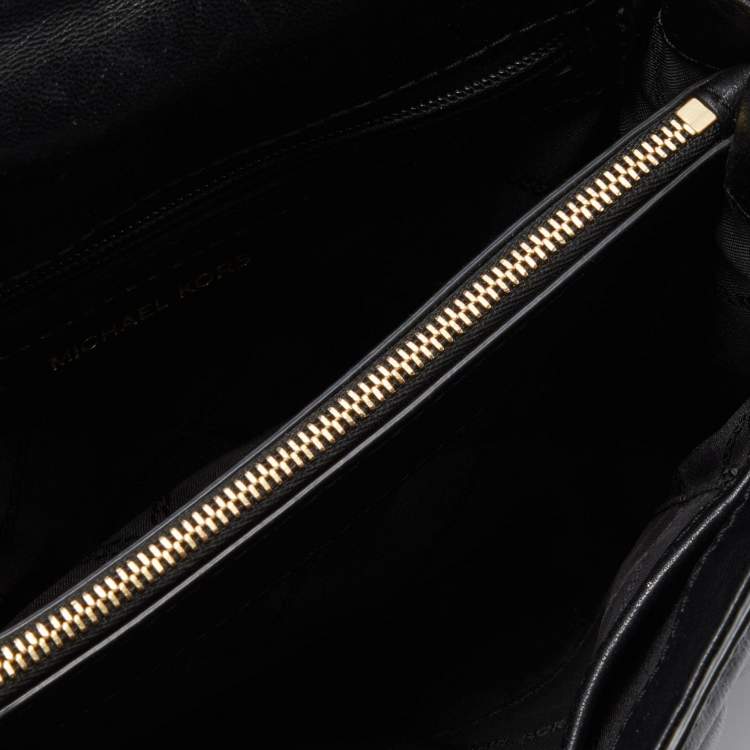 Pre Owned Michael Kors Black Quilted Leather Whitney Shoulder Bag