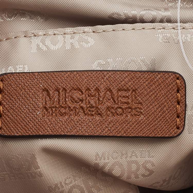 مملوكة مسبقًا MICHAEL Michael Kors Tan Leather Ciara Satchel