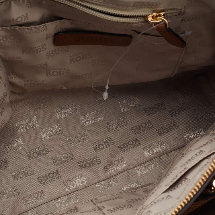 مملوكة مسبقًا MICHAEL Michael Kors Tan Leather Ciara Satchel