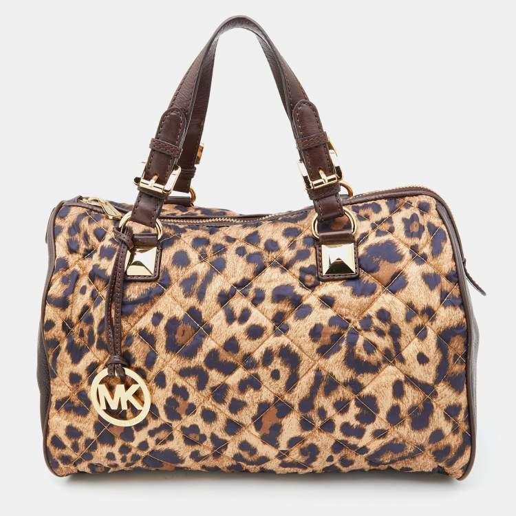 MICHAEL Michael Kors Leopard Print Shoulder Bags for Women