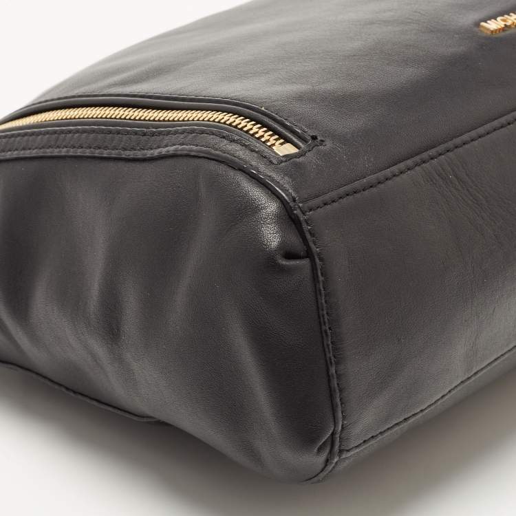 Pre Owned MICHAEL Michael Kors Black Leather Matilda Shoulder Bag